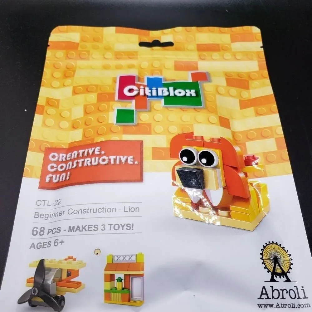 Citiblox creative building blocks  3in1 toy Lion